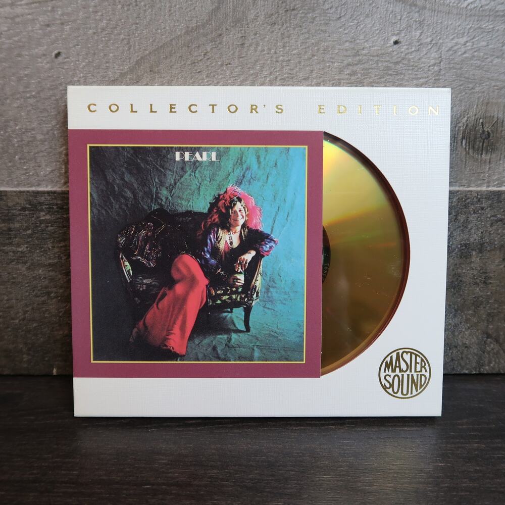Janis Joplin Pearl Collectors Edition Master Sound Gold